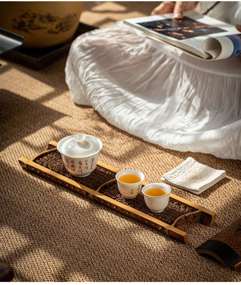 This is a palm fibre bamboo shelf bamboo rack.this is a bamboo tray