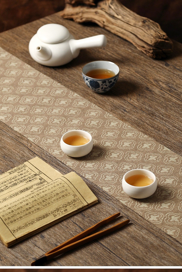 This is a linen tea mat.this is a waterproof table cloth