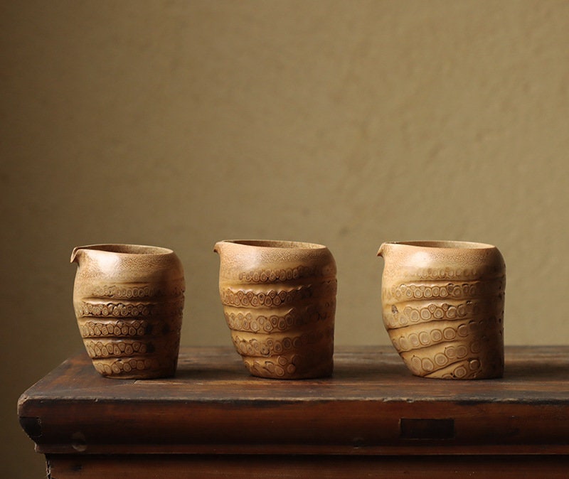 This is a bamboo root faircup gongdaobei