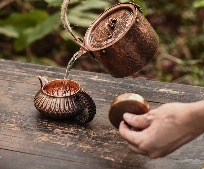 This is a copper kettle