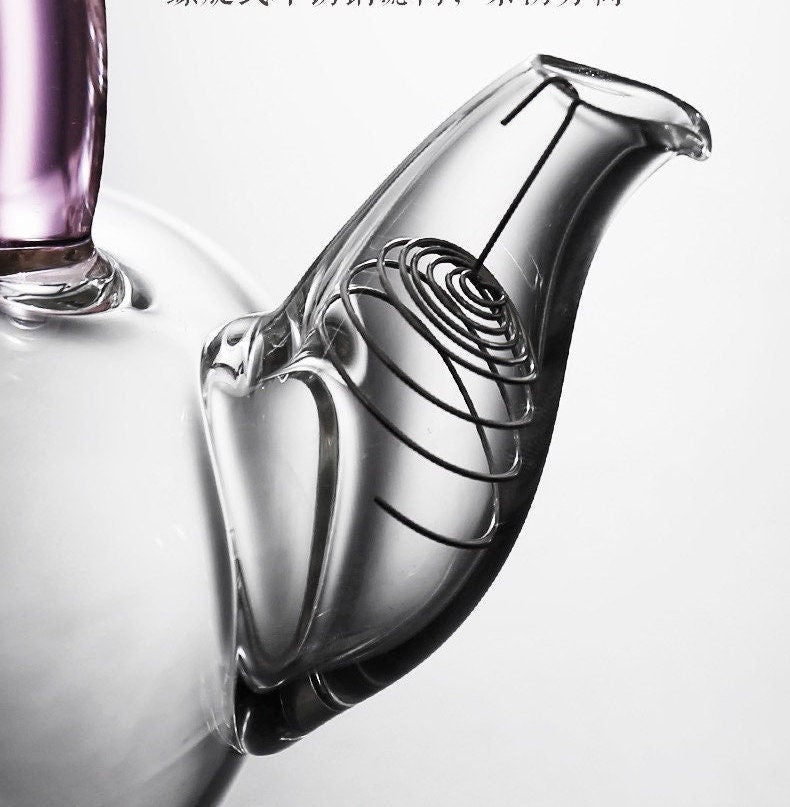 This is a glass kettle